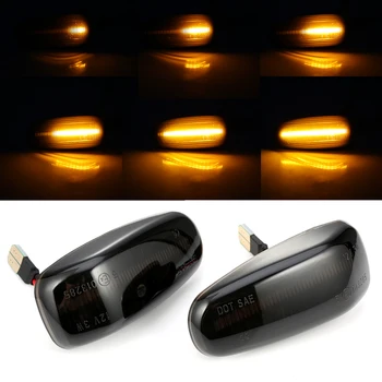 2 pieces For Mercedes-BENZ E-Class W210 C-Class W202 W208 Led Dynamic Side Marker Turn Signal Light Sequential Blinker Light