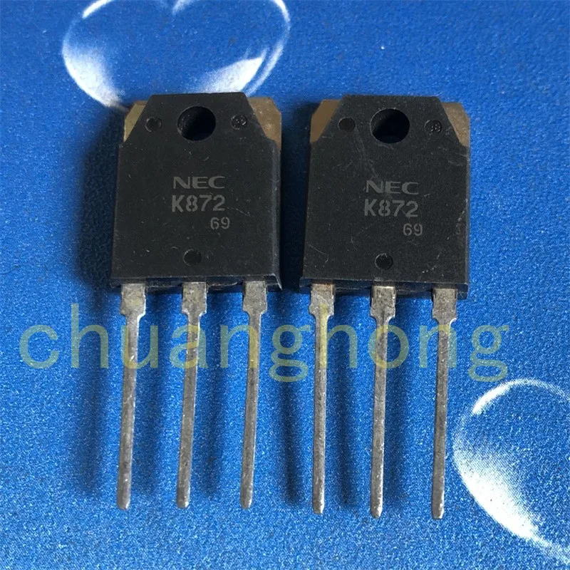 1Pcs/Lot Original New High-Powered Triode 2SK872 Field Effect MOS Tube TO-247 Transistor K872
1Pcs/Lot Original New High-Powered Triode 2SK872 Field Effect MOS Tube TO-247 Transistor K872