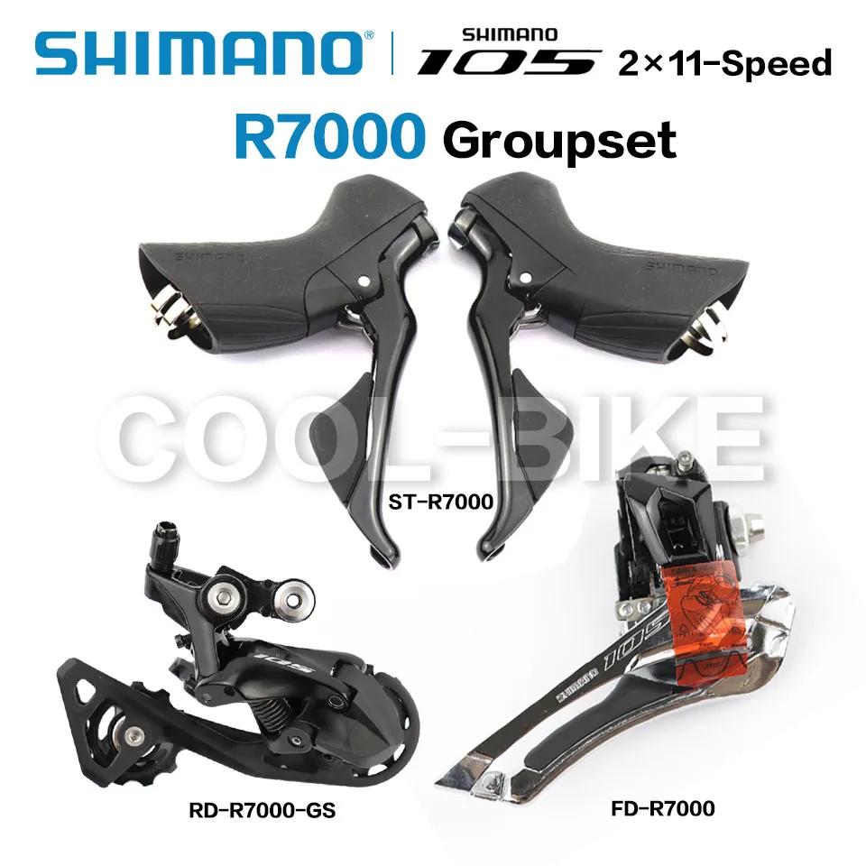 Набор скоростных компонентов SHIMANO R7000 2x11 Переключатели скоростей ST + FD RD передний