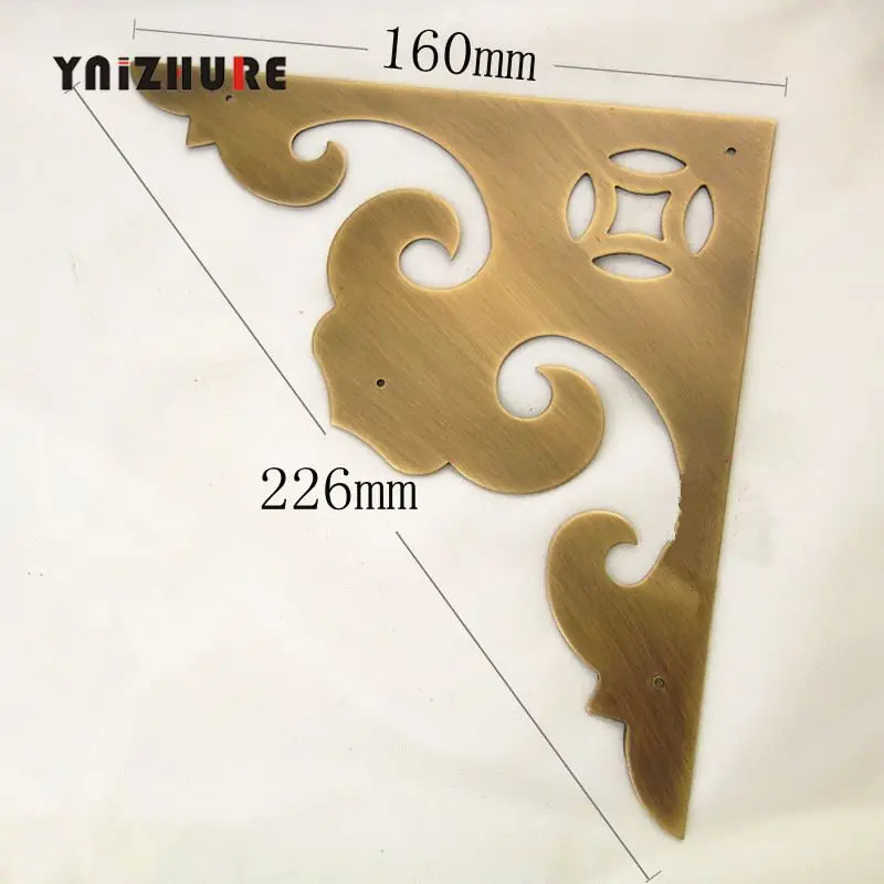 4PCS-160mm-Antique-Door-Decoration-Angle-Fower-Full-Copper-Cabinet-Angle-Brass-Decorative-Sheet-Corner-Solid (1)