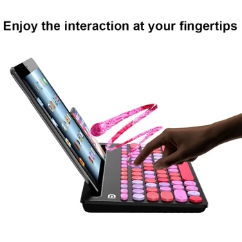 2.4G Mini Wireless Keyboard Bluetooth Keyboard Tablet Rubber Keycaps Rechargeable Keyboard For Windows MacOSX
2.4G Mini Wireless Keyboard Bluetooth Keyboard Tablet Rubber Keycaps Rechargeable Keyboard For Windows MacOSX