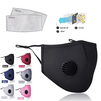 PM2.5 Mouth Mask Anti-dust Mask Reusable Mask with Breathing Valve Cotton Masks Washable Face Masks Filter
PM2.5 Mouth Mask Anti-dust Mask Reusable Mask with Breathing Valve Cotton Masks Washable Face Masks Filter