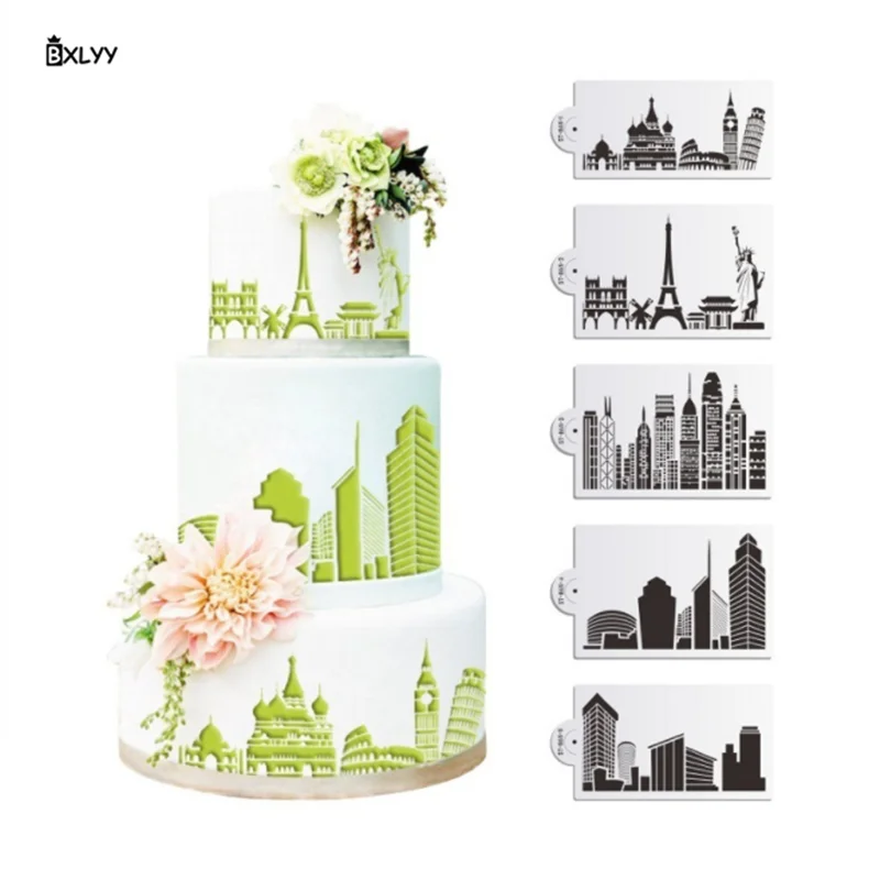 BXLYY Architectural Model Cake Spray Pattern Fondant Cake Tool Cake Edge Embossing Tool Kitchen Gadget Cake Decoration Tool. 7z
BXLYY Architectural Model Cake Spray Pattern Fondant Cake Tool Cake Edge Embossing Tool Kitchen Gadget Cake Decoration Tool. 7z