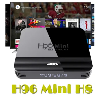 NEW Android TV Box Rockchip RK3228A h96 mini 4K H.265 4K Smart TV Box Android9.0 Set-Top-Boxs Wifi Allwinner H8 Quad-Core google
NEW Android TV Box Rockchip RK3228A h96 mini 4K H.265 4K Smart TV Box Android9.0 Set-Top-Boxs Wifi Allwinner H8 Quad-Core google