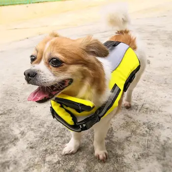 Dog Life Jacket Pet Floatation Vest With Superior Buoyancy Rescue Handle For Swimming Boating
Dog Life Jacket Pet Floatation Vest With Superior Buoyancy Rescue Handle For Swimming Boating