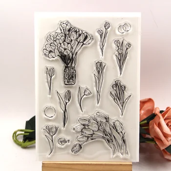 KLJUYP Tulip Clear Stamps Scrapbook Paper Craft Clear stamp scrapbooking
KLJUYP Tulip Clear Stamps Scrapbook Paper Craft Clear stamp scrapbooking