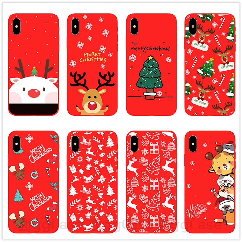 Case For iPhone 7 8 6 6S Plus Cartoon New year Santa Claus Phone Case For iPhone XR XS X Xs Max 5 5S Christmas Silicone Cover 
Case For iPhone 7 8 6 6S Plus Cartoon New year Santa Claus Phone Case For iPhone XR XS X Xs Max 5 5S Christmas Silicone Cover