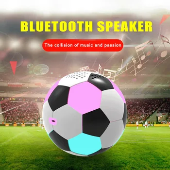 Silicone Football Shaped Lossless Colorful Bluetooth Speaker Home Mini Portable Sound Bass HIFI Rechargeable Battery Powered 
Silicone Football Shaped Lossless Colorful Bluetooth Speaker Home Mini Portable Sound Bass HIFI Rechargeable Battery Powered