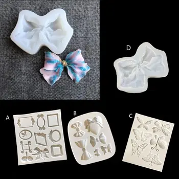 Bow Tie Collection Silicone Mold Fondant Sugarcraft Mould Gum Paste Chocolate Resin Cake Mold Jewelry Baking Tools
Bow Tie Collection Silicone Mold Fondant Sugarcraft Mould Gum Paste Chocolate Resin Cake Mold Jewelry Baking Tools
