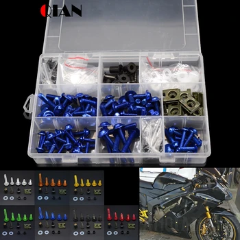 Universal Motorcycle Fairing Screws Bolts Kit For Yamaha SRX600 YX600 RADIAN FZ700 FZR750R FZR1000 GENESIS FZ750 Fazer 700 
Universal Motorcycle Fairing Screws Bolts Kit For Yamaha SRX600 YX600 RADIAN FZ700 FZR750R FZR1000 GENESIS FZ750 Fazer 700