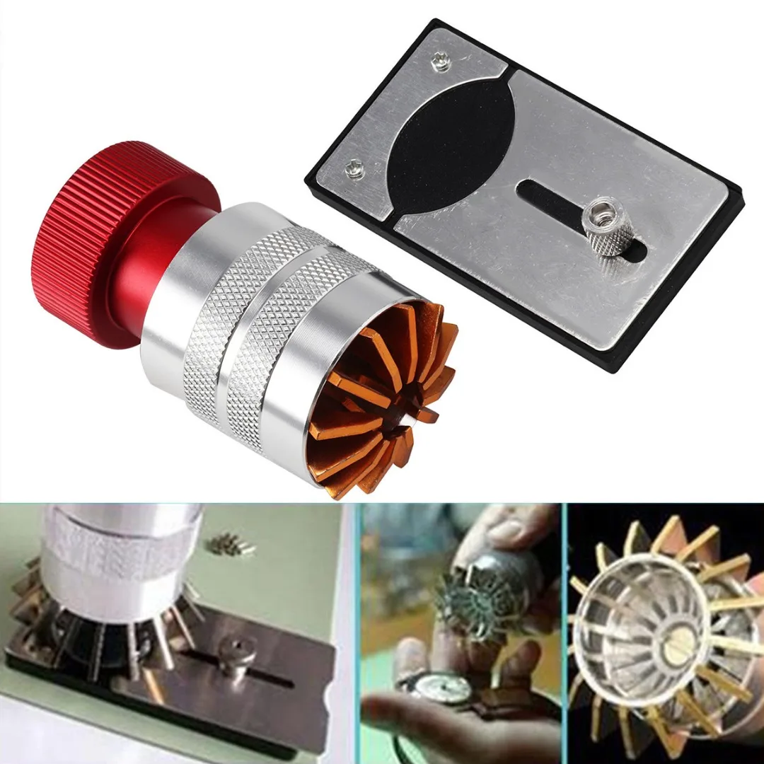 Watch Plastic Crystal Remover with Base Lift Front Case Remover Insert Watch Glass Remove Replace Opener Watchmaker Repair Tool
Watch Plastic Crystal Remover with Base Lift Front Case Remover Insert Watch Glass Remove Replace Opener Watchmaker Repair Tool