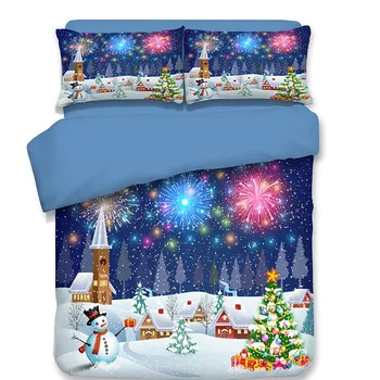 LLANCL Christmas Printed bedding sets Quilt/Duvet/Comforter cover Bedroom 3pcs Christmas Gift
LLANCL Christmas Printed bedding sets Quilt/Duvet/Comforter cover Bedroom 3pcs Christmas Gift