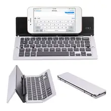 Portable Bluetooth Keyboard Folding Wireless Bluetooth Keyboard Keypad for iPad Mobile Phone Tablet Rechargeable Ultra-Thin
Portable Bluetooth Keyboard Folding Wireless Bluetooth Keyboard Keypad for iPad Mobile Phone Tablet Rechargeable Ultra-Thin