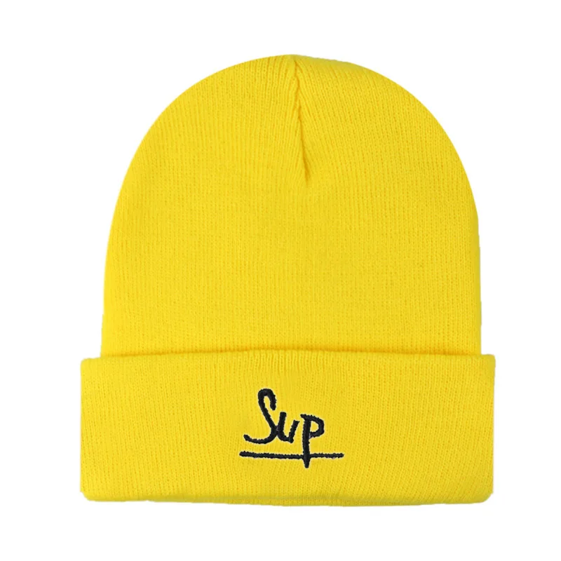 South Korean sup letter embroidered knitted hat women's new autumn outdoor warm pile hat student couple cold hat trend
South Korean sup letter embroidered knitted hat women's new autumn outdoor warm pile hat student couple cold hat trend