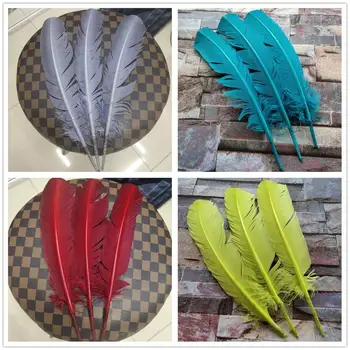 Beautiful 500pcs/lot 4 Color 10-12inches/25-30cm natural Turkey feathers crafts for Christmas wedding Decoration 
Beautiful 500pcs/lot 4 Color 10-12inches/25-30cm natural Turkey feathers crafts for Christmas wedding Decoration