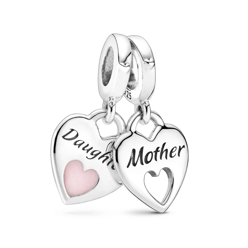 Подлинный двойной подвесной Шарм-подвеска в форме сердца, подходит для женского браслета Пандоры, подарочное ювелирное изделие «сделай сам»
Подлинный двойной подвесной Шарм-подвеска в форме сердца, подходит для женского браслета Пандоры, подарочное ювелирное изделие «сделай сам»