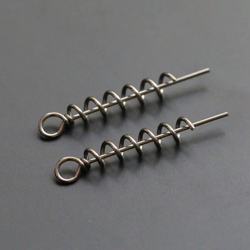 30pcs Stainless Steel Soft Bait Spring Lock Pin Fishing Bait Connector Assist Worms Lure Hook Fishing Tackle Accessories
30pcs Stainless Steel Soft Bait Spring Lock Pin Fishing Bait Connector Assist Worms Lure Hook Fishing Tackle Accessories