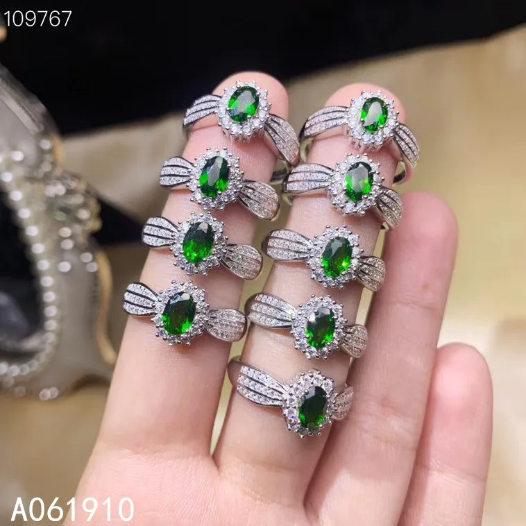 KJJEAXCMY Boutique Jewelry 925 Sterling Silver Inlaid Natural Diopside Gemstone Female Ring Popular Support Detection Trendy
KJJEAXCMY Boutique Jewelry 925 Sterling Silver Inlaid Natural Diopside Gemstone Female Ring Popular Support Detection Trendy