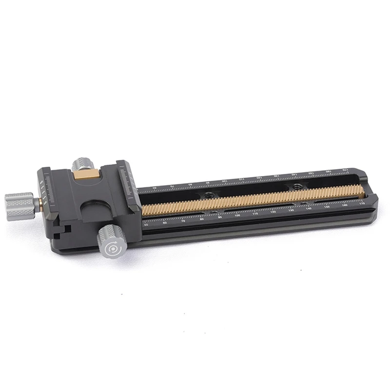 Macro Focusing Rail Slider Close-Up Shoot Head with Arca-Swiss Fit Clamp Quick Release Plate for Tripod MR-180 180Mm
Macro Focusing Rail Slider Close-Up Shoot Head with Arca-Swiss Fit Clamp Quick Release Plate for Tripod MR-180 180Mm