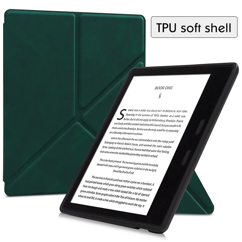 AROITA Origami Stand Case for Kindle Oasis (9th Gen - 2017 and 10th 2019) PU Leather Smart Cover Anti-fall Soft Shell | Компьютеры и