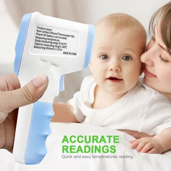 Muti-fuction Infrared Forehead Thermometer Body LCD Thermometer Baby Adult Digital Thermometer Gun Non-contact Temperature N30
Muti-fuction Infrared Forehead Thermometer Body LCD Thermometer Baby Adult Digital Thermometer Gun Non-contact Temperature N30