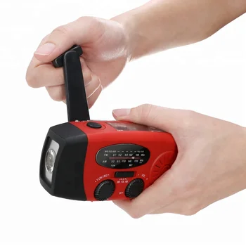 Rechargeable AM/FM/WB Emergency LED Flashlight Crank Solar FM Radio Receiver Speaker MP3 Music Player Outdoor Emergency radio
Rechargeable AM/FM/WB Emergency LED Flashlight Crank Solar FM Radio Receiver Speaker MP3 Music Player Outdoor Emergency radio