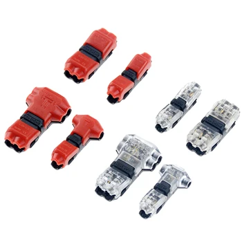5PCS H type T type 1Pin 2Pin Scotch Lock Quick Splice Wire Connectors for Terminals Crimp Electrical Car Audio 24-18AWG Wire Set
5PCS H type T type 1Pin 2Pin Scotch Lock Quick Splice Wire Connectors for Terminals Crimp Electrical Car Audio 24-18AWG Wire Set
