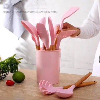 Silicone Kitchen Utensils Set Storage Box Tools Scraper Kitchenware Silicone Kitchenware Non-stick Spatula Kitchen Tool 10PCS
Silicone Kitchen Utensils Set Storage Box Tools Scraper Kitchenware Silicone Kitchenware Non-stick Spatula Kitchen Tool 10PCS