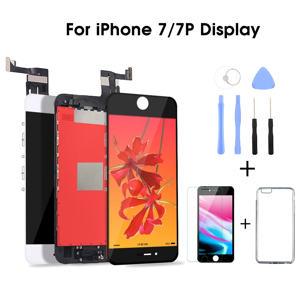 Grade AAA+ LCD Screen For iPhone 7/7P LCD Display with 3D Touch Screen Digitizer Assembly Replacement
Grade AAA+ LCD Screen For iPhone 7/7P LCD Display with 3D Touch Screen Digitizer Assembly Replacement