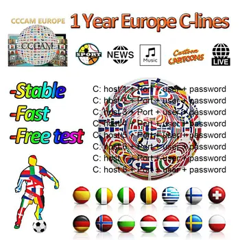 Spain stable cccams 6 lines for Europe support Portugal Germany Netherlands ccam satellite receiver
Spain stable cccams 6 lines for Europe support Portugal Germany Netherlands ccam satellite receiver