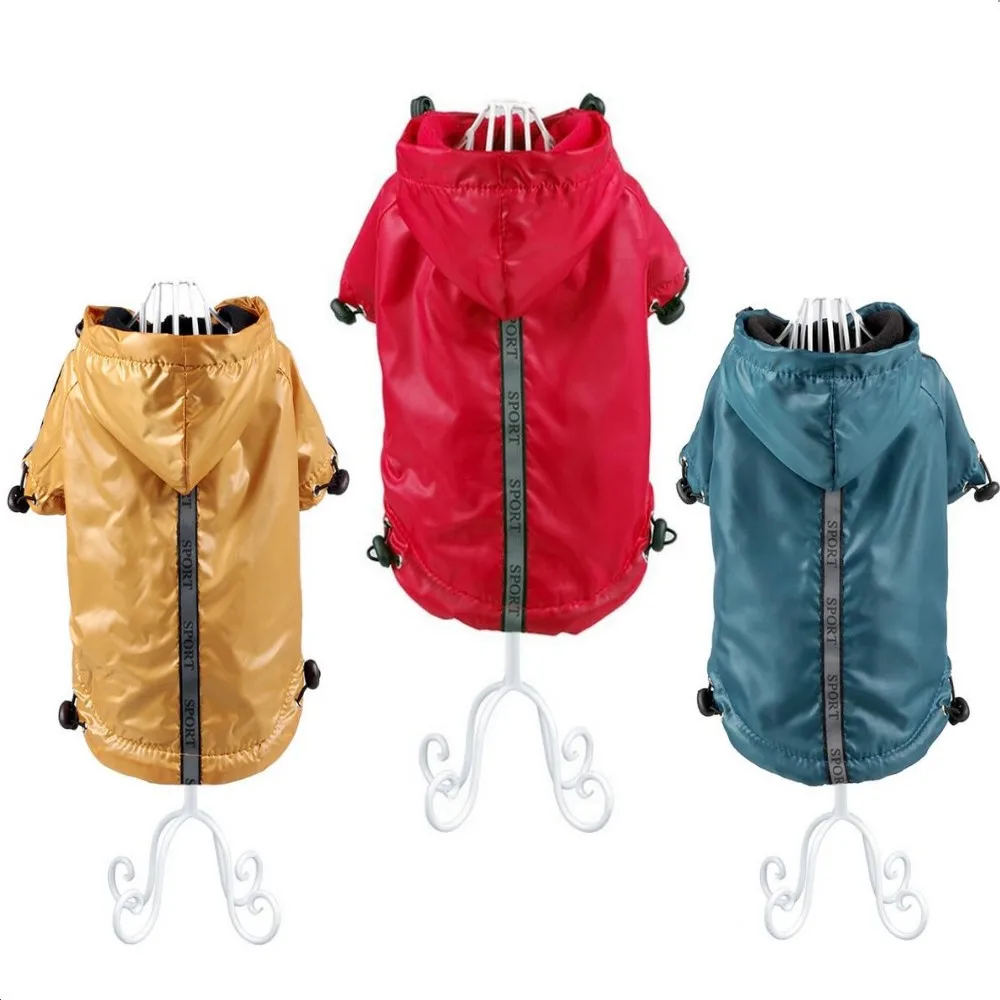 Raincoat for Pets Cat Dog Raincoat Jacket Reflective Fleece Liner Warm Hood Drawstring Pet Clothing
Raincoat for Pets Cat Dog Raincoat Jacket Reflective Fleece Liner Warm Hood Drawstring Pet Clothing