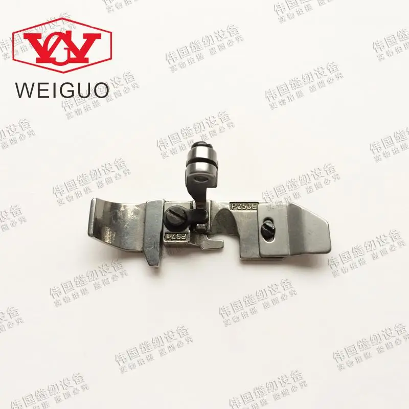 sewing machine accessories SIRUBA silver arrow 737 overlock machine presser foot Three wire presser foot P253E - 3 F371 
sewing machine accessories SIRUBA silver arrow 737 overlock machine presser foot Three wire presser foot P253E - 3 F371