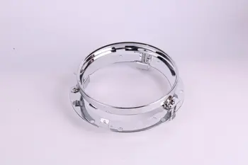 7 Inch Stainless Steel Round LED Headlight Mounting Bracket Ring Built-in Strong Springs Chrome Plated
7 Inch Stainless Steel Round LED Headlight Mounting Bracket Ring Built-in Strong Springs Chrome Plated