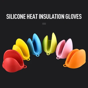 1Pc Silicone Heat Resistant Gloves Clips Insulation Non Stick Anti-slip Pot Bowel Holder Clip Cooking Baking Oven Mitts
1Pc Silicone Heat Resistant Gloves Clips Insulation Non Stick Anti-slip Pot Bowel Holder Clip Cooking Baking Oven Mitts