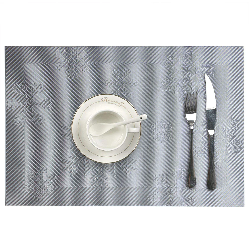 Placemat With Compatible Crossweave Insulation Placemat Washable Table Mats Set Home Table mat wearproof Wipe Clean mat 45X30cm
Placemat With Compatible Crossweave Insulation Placemat Washable Table Mats Set Home Table mat wearproof Wipe Clean mat 45X30cm