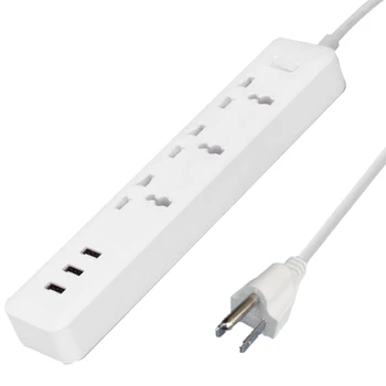 3 Outlet Adapter Fast Charging Power Strip Universal with 3Usb Port Convenience Durable for Office Home
3 Outlet Adapter Fast Charging Power Strip Universal with 3Usb Port Convenience Durable for Office Home