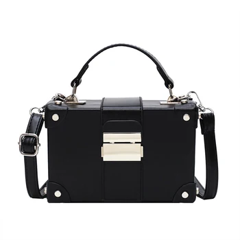 Korean Style Women's Box Handbag 2020 New PU Leather Ladies Shoulder Bag Casual Fashion Female Messenger Bag
Korean Style Women's Box Handbag 2020 New PU Leather Ladies Shoulder Bag Casual Fashion Female Messenger Bag