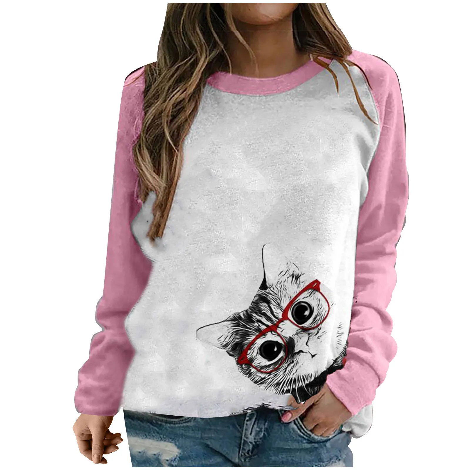 Women Sweatshirt Autumn Winter Ladies Leisurely Animal Print Long-sleeved O-neck Sweatshirt Tops Support Wholesale Dropshipping
Women Sweatshirt Autumn Winter Ladies Leisurely Animal Print Long-sleeved O-neck Sweatshirt Tops Support Wholesale Dropshipping