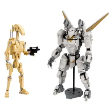 MOC Cool Imitation Mechanical Robot Model Building Blocks ENGEL-01 MK-II Bricks Kit Assemble High-Tech Toy Child Birthday Gift
MOC Cool Imitation Mechanical Robot Model Building Blocks ENGEL-01 MK-II Bricks Kit Assemble High-Tech Toy Child Birthday Gift