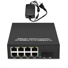 1PC Ethhernet Switch Converter Gigabit Single Mode Single Fiber Converter Photoelectric Transceiver SC Port Big Power Supply
1PC Ethhernet Switch Converter Gigabit Single Mode Single Fiber Converter Photoelectric Transceiver SC Port Big Power Supply