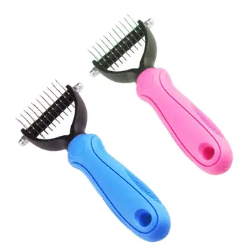 2020 Pet Grooming Tool Sided Undercoat Rake for Cats Dogs Safe Dematting Comb 17x6.5cm
2020 Pet Grooming Tool Sided Undercoat Rake for Cats Dogs Safe Dematting Comb 17x6.5cm