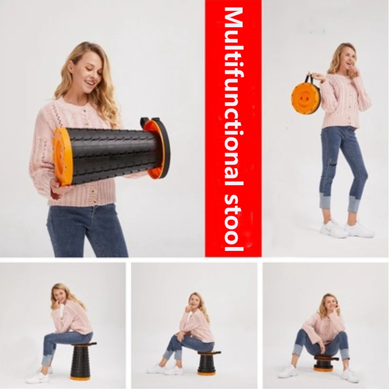 Telescoping Folding Stool Sturdy Portable Lightweight Plastic Stool Holds up 330 Lbs Outdoor Camping Fishing Folding Stool
Telescoping Folding Stool Sturdy Portable Lightweight Plastic Stool Holds up 330 Lbs Outdoor Camping Fishing Folding Stool