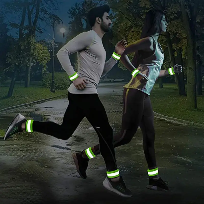 2pcs/set Reflective Safe Band Strap Wrist Leg Ankle Shoulder Warning Belt Bracelet Wristband Night Running Cycling Adjustable
2pcs/set Reflective Safe Band Strap Wrist Leg Ankle Shoulder Warning Belt Bracelet Wristband Night Running Cycling Adjustable