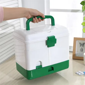First Aid Kit Medical Box Plastic Large Storage Box for Medicine Organizer Medicine Chest Emergency Container Home Medical Kit
First Aid Kit Medical Box Plastic Large Storage Box for Medicine Organizer Medicine Chest Emergency Container Home Medical Kit