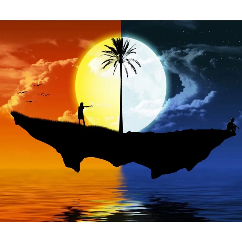 Printing DIY 5D Diamond Painting by Number Kit Twilight - Night - Moon and Island 11.8*13.7 Inch 30*30 Cm
Printing DIY 5D Diamond Painting by Number Kit Twilight - Night - Moon and Island 11.8*13.7 Inch 30*30 Cm