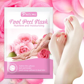 PUTIMI 4pcs 2pair Rose Nurishing Foot Mask Exfoliating Feet Mask Pedicure Socks Skin Smooth Whitening Foot Peel Mask Foot Care
PUTIMI 4pcs 2pair Rose Nurishing Foot Mask Exfoliating Feet Mask Pedicure Socks Skin Smooth Whitening Foot Peel Mask Foot Care