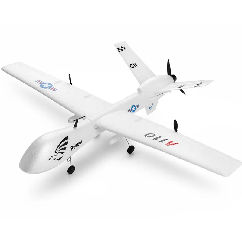 Weili XK A110-Predator MQ-9 Three-Channel Fixed-Wing Remote Control Glider DIY Assembly Airplane Model Toy
Weili XK A110-Predator MQ-9 Three-Channel Fixed-Wing Remote Control Glider DIY Assembly Airplane Model Toy