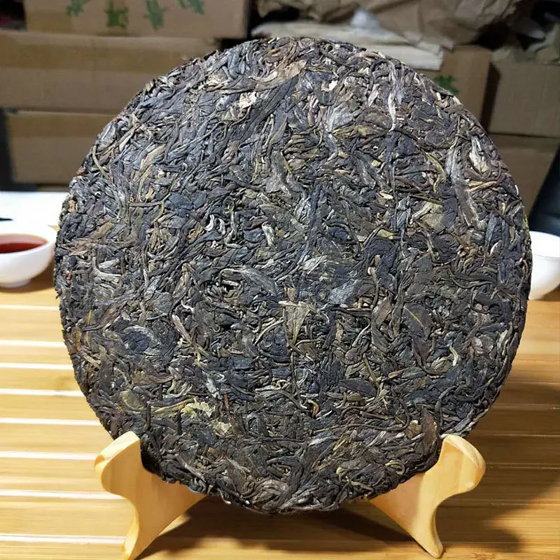 

China Yunnan MengKu Old Raw Pu'er Tea A++ Yun Nan Green tea 357g Chinese Meng ku Seven You pu er Tea Cake puer puerh pu erh tea