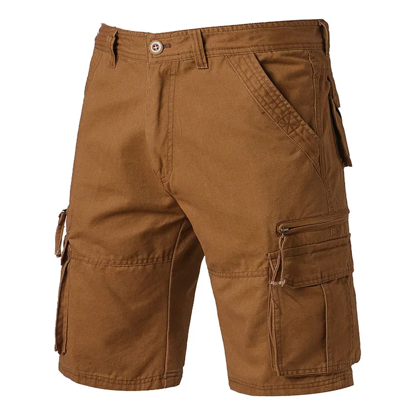 Summer Tactical Men's Shorts Solid Color Pure Cotton Multi-pocket Army Fan Overalls Quick-drying Breathable Casual Pants
Summer Tactical Men's Shorts Solid Color Pure Cotton Multi-pocket Army Fan Overalls Quick-drying Breathable Casual Pants