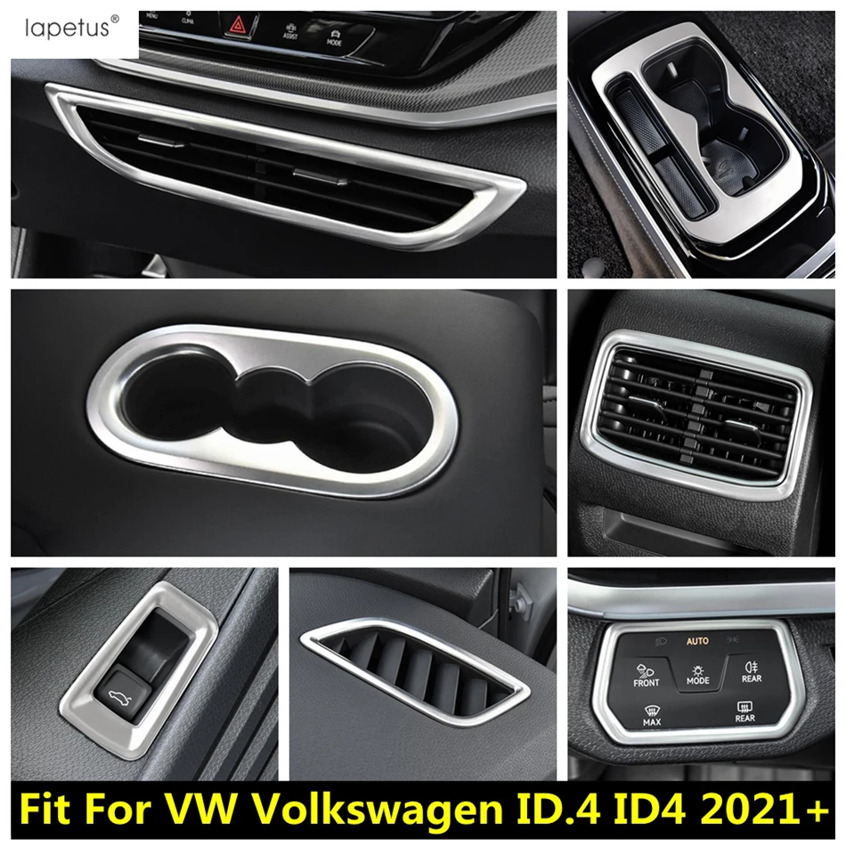 Dashboard Air AC Vent / Head Light / Gear Shift / Rear Trunk Button Cover Trim For VW Volkswagen ID.4 ID4 2021 -2023 Accessories
Dashboard Air AC Vent / Head Light / Gear Shift / Rear Trunk Button Cover Trim For VW Volkswagen ID.4 ID4 2021 -2023 Accessories